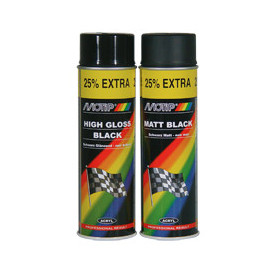 Peinture MOTIP noir satiné 500ml