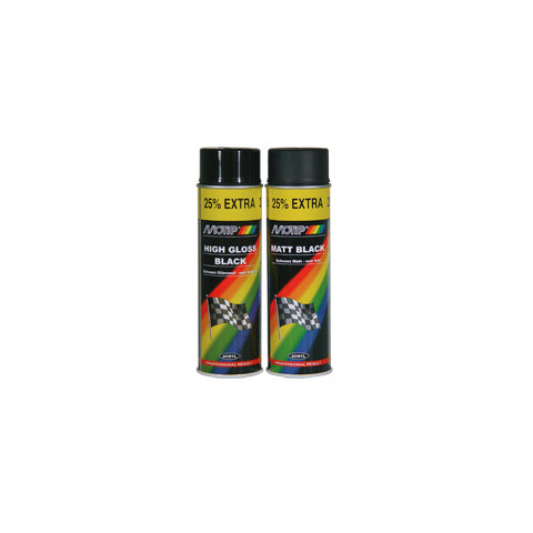 Peinture MOTIP noir mat 500ml