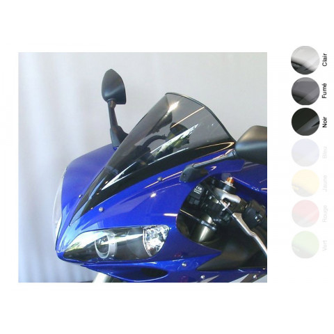 BULLE RACING NOIRE YAMAHA YZF R 1 2004-2006