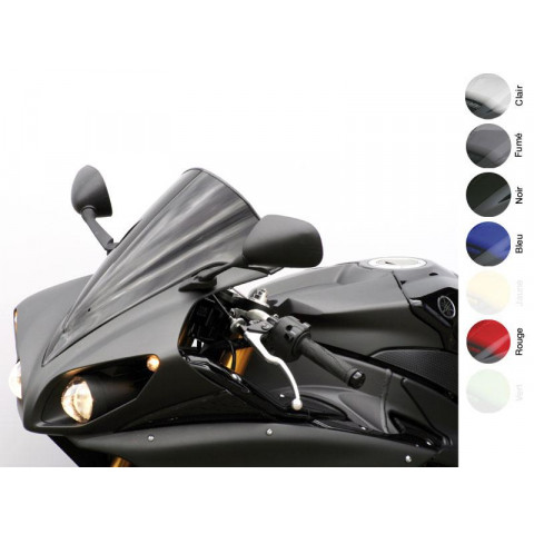 BULLE RACING NOIR POUR YAMAHA YZF1000 R1 09