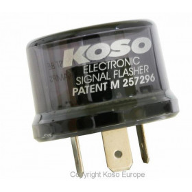 Relais de clignotants Koso 12V/15A