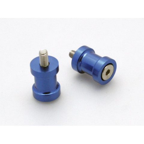 Pions de bras oscillant R&G RACING M10 bleu