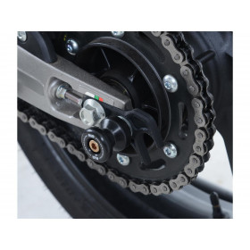 Pions de bras oscillant R&G RACING rouge avec platine Honda CBR250RR