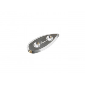 Caches orifice rétroviseur LIGHTECH Silver Ducati 1199 PANIGALE