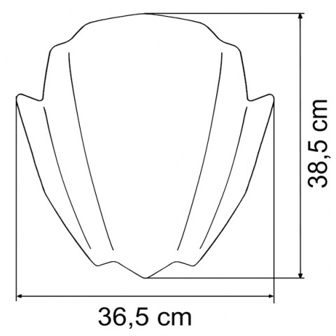 Saute-vent MRA Racing fumé