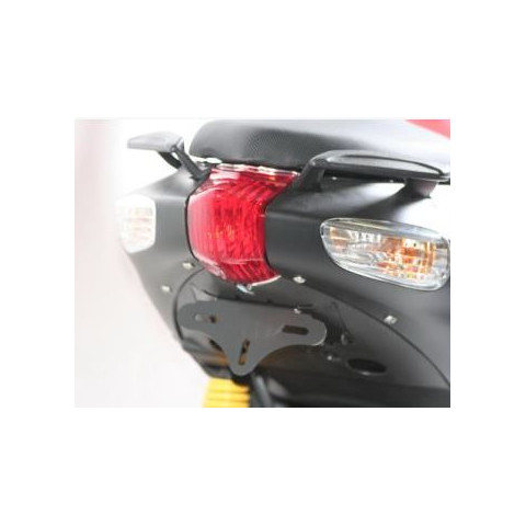 Support de plaque R&G RACING noir Aprilia SR50