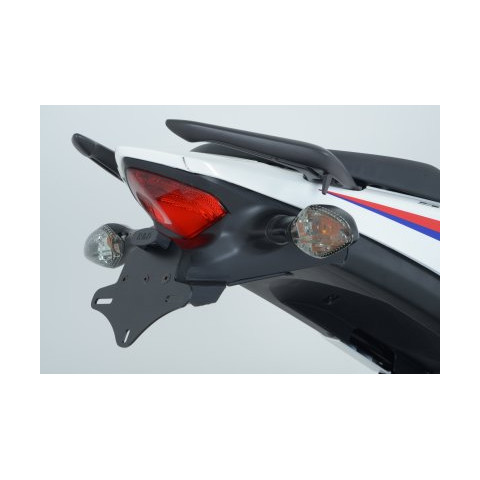 Support de plaque alu noir R&G RACING Honda CBR500R/CB500F