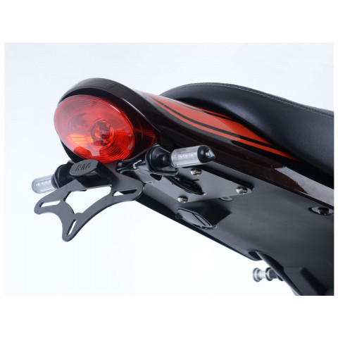 Support de plaque R&G RACING noir Kawasaki Z 900 RS