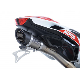 Support de plaque R&G RACING noir MV Agusta F4 RC