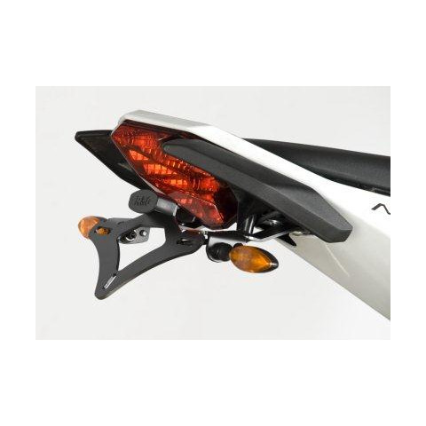 Support de plaque R&G RACING noir Husqvarna Nuda 900