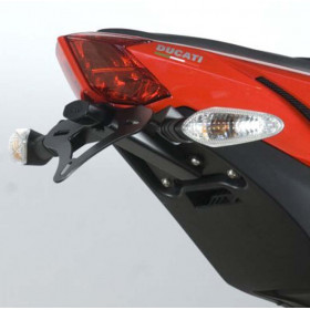 Support de plaque R&G RACING noir Ducati Streetfighter 848