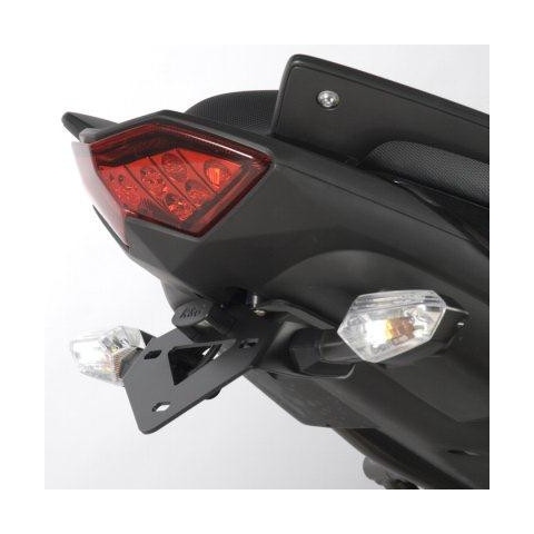 Support de plaque R&G RACING noir Kawasaki Versys 650