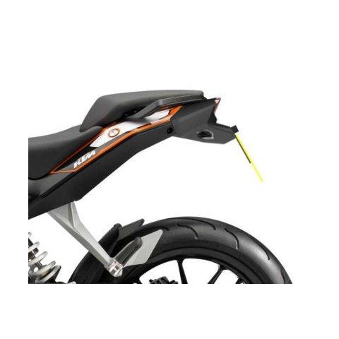 Support de plaque R&G RACING noir KTM Duke 125/200/390