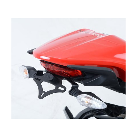 Support de plaque noir R&G RACING Ducati 1200, 821 MONSTER