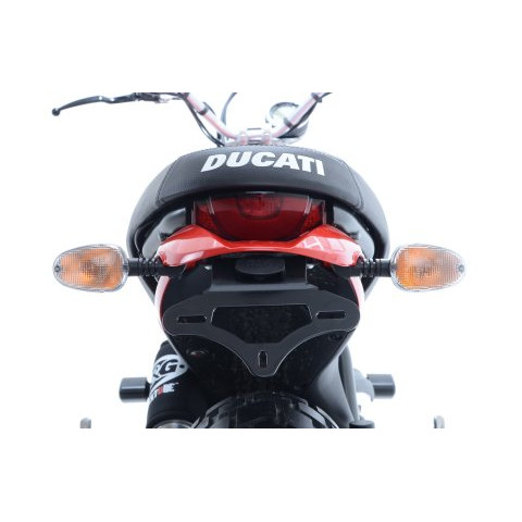 Support de plaque noir R&G RACING Ducati Scrambler Icon