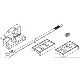 Fixation de capteur de vitesse M10 Koso L-Type