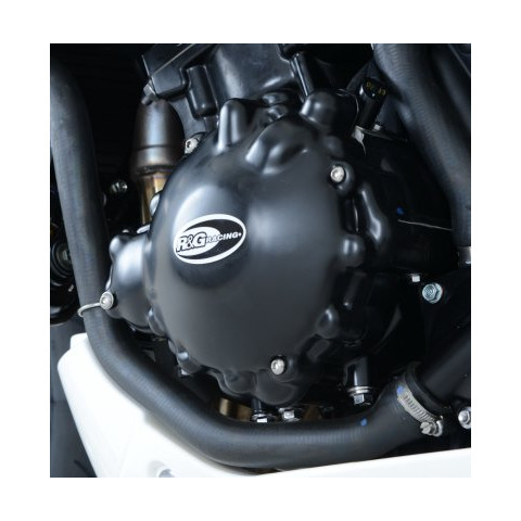 Couvre-carter gauche R&G RACING noir Triumph Speed Triple