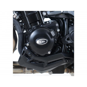 Couvre-carter gauche R&G RACING noir Kawasaki Z900