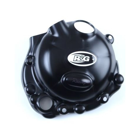 Couvre carter R&G RACING Race Series droit (embrayage) noir Kawasaki ZX6R