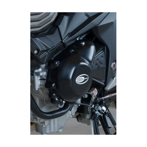 Couvre-carter gauche R&G RACING noir Kawasaki Z800
