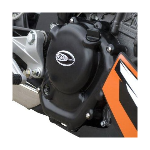 Couvre-carter droit R&G RACING noir KTM Duke/RC 125/200