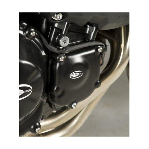 Couvre-carter droit (démarreur) R&G RACING noir Kawasaki Z750