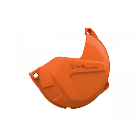 Protection de carter d'embrayage POLISPORT orange KTM 