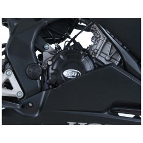 Couvre-carter droit R&G RACING noir Honda CBR250RR