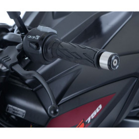 Embouts de guidon R&G RACING noir Suzuki GSX-S750