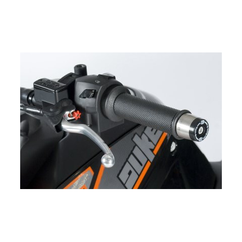 Embouts de guidon R&G RACING noir KTM