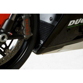 Protection de radiateur R&G RACING noir Ducati