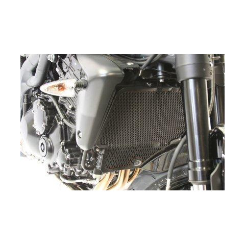 Protection de radiateur (eau & huile) R&G RACING noir Triumph Speed Triple 1050