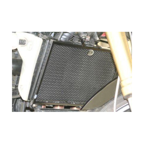 Protection de radiateur R&G RACING noir Kawasaki ZX6R/RR