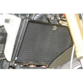 Protection de radiateur R&G RACING noir Kawasaki ZX6R/RR