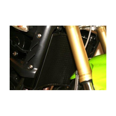 Protection de radiateur R&G RACING noir Triumph Street Triple/R 675