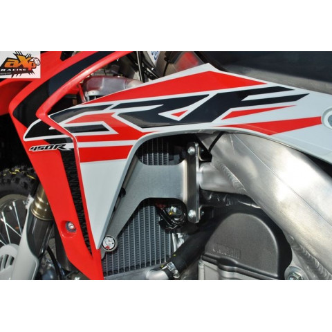 Protection de radiateur AXP alu rouge Honda CRF450R