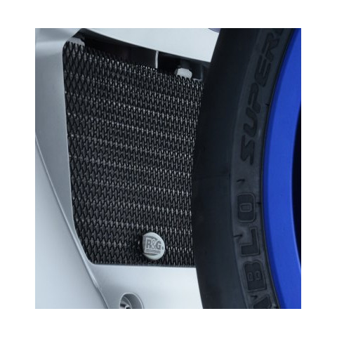 Protection de radiateur d'huile R&G RACING noir Yamaha YZF-R1