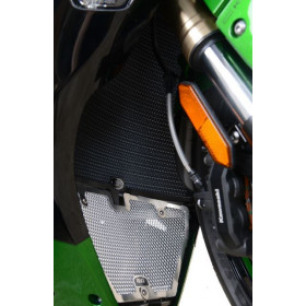 Protection de radiateur R&G RACING noir Kawasaki H2 SX