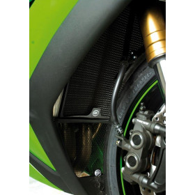 Protection de radiateur R&G RACING noir Kawasaki ZX-10R