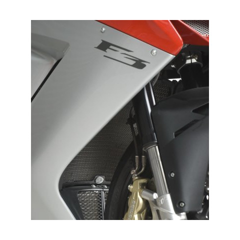 Protection de radiateur R&G RACING noir MV Agusta F3 675/800