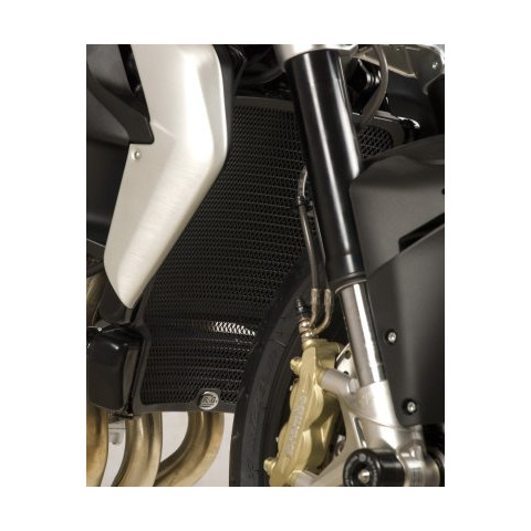 Protection de radiateur R&G RACING noir MV Agusta Brutale 675/800/800RR