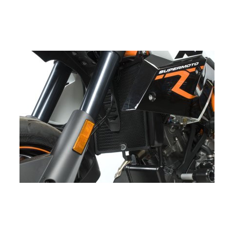 Protection de radiateur R&G RACING noir KTM 990 SMR/SMT