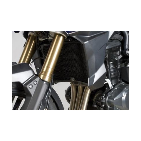 Protection de radiateur R&G RACING alu noir Triumph Tiger 1200 Explorer