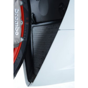 Protection de radiateur R&G RACING alu noir Ducati
