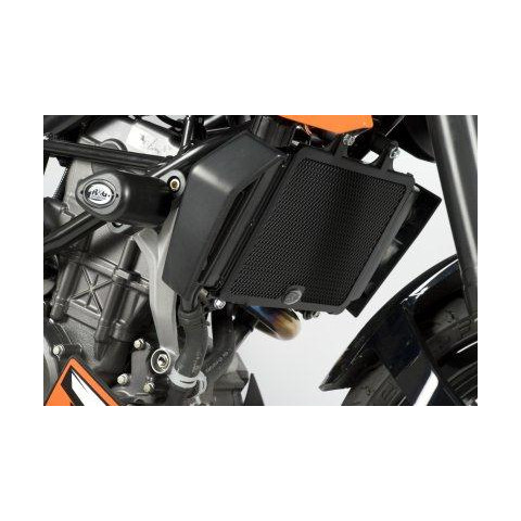 Protection de radiateur R&G RACING noir KTM Duke 125/200