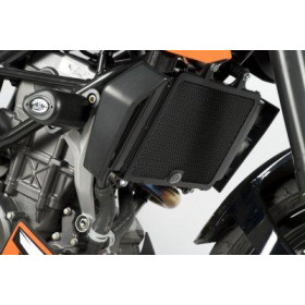 Protection de radiateur R&G RACING noir KTM Duke 125/200