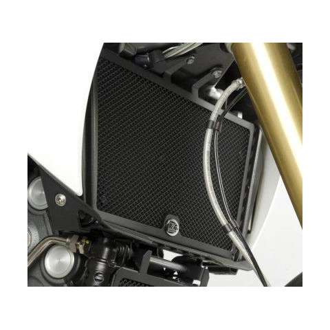 Protection de radiateur R&G RACING noir Aprilia Dorsoduro 1200