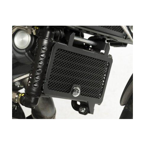 Protection de radiateur R&G RACING noir Aprilia Dorsoduro 1200