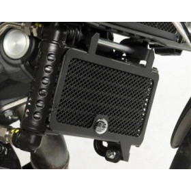 Protection de radiateur R&G RACING noir Aprilia Dorsoduro 1200