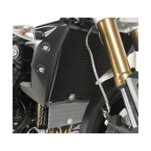 Protection de radiateur R&G RACING noir Triumph Speed 94/R / Speed Triple 1050/R